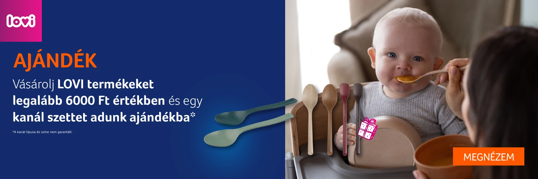 Ajándék Lovi termékekhez