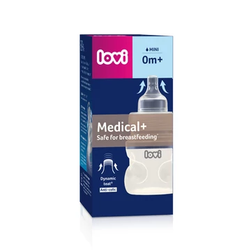 LOVI Medical+ Cumisüveg 0 hó+ 150 ml