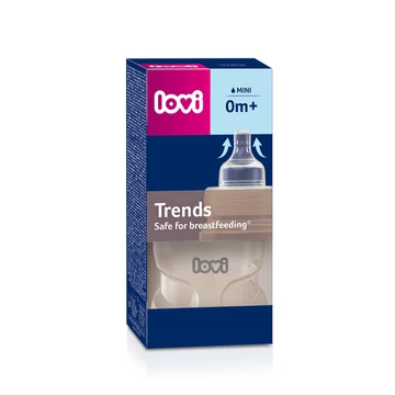 LOVI Trends cumisüveg 120ml 0 hó+ bézs