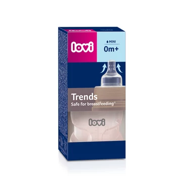 LOVI Trends cumisüveg 120ml 0 hó+ pink