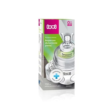 LOVI Önsterilizáló cumisüveg 0 hó+ 150 ml