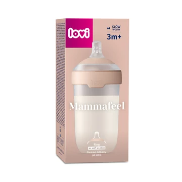 LOVI MAMMAFEEL Cumisüveg 3 hó+ 250ml
