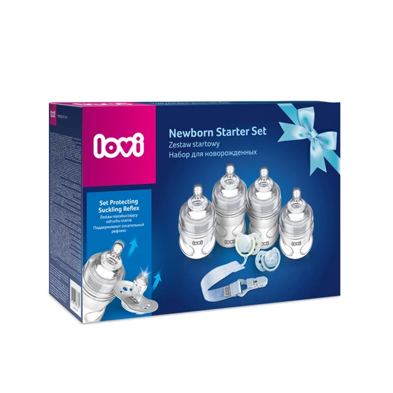 LOVI Újszülött induló készlet BABY SHOWER fiú