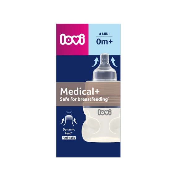LOVI Medical+ Cumisüveg 0 hó+ 150 ml