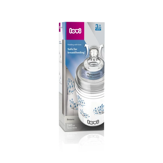 LOVI Trends Cumisüveg BOTANIC 3 hó+ 240 ml
