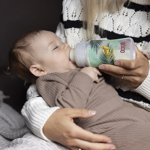 LOVI Trends Cumisüveg JUNGLE VIBES 3 hó+ 250ml