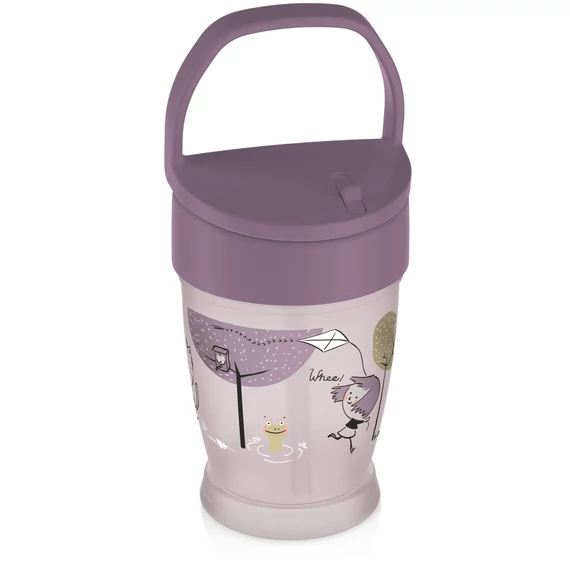 LOVI Szívószálas itatópohár JUNIOR 250 ml 12 hó+ Lovely lány