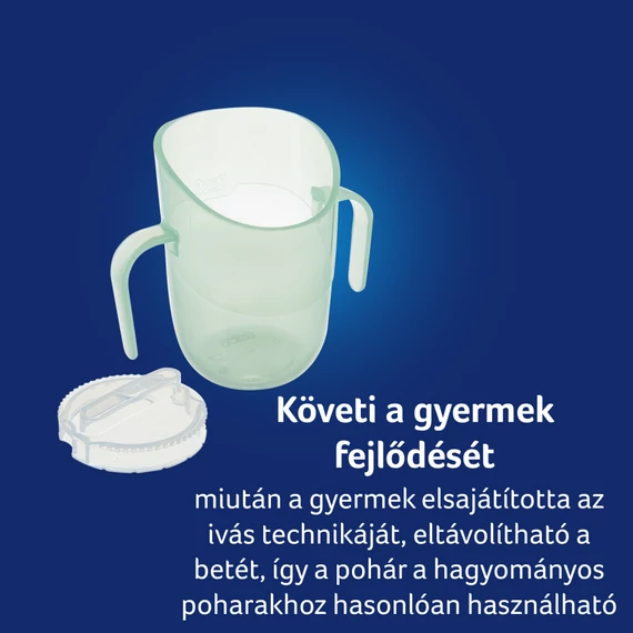 LOVI GENIUS Itatópohár 150ml 6 hó+ Pistachio